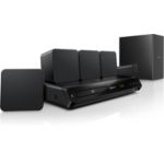 Powerful surround sound from compact speakers