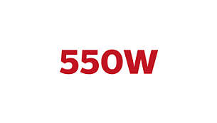 550 watts: alto desempenho com economia de energia