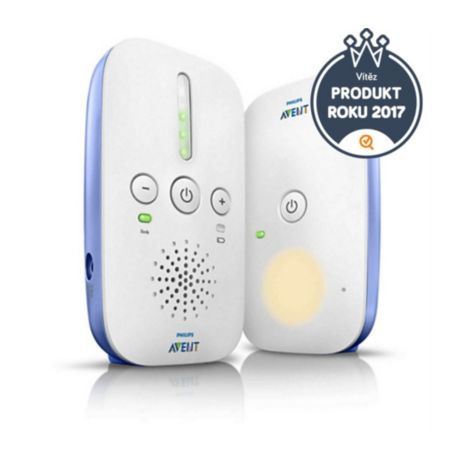 SCD501/00 Philips Avent Audio Monitors Elektronická chůva s technologií DECT
