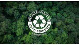RCS-certified recycled plastic