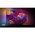 4K UHD ултратънък LED телевизор, работещ с Android