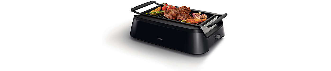 sail piece wise Avance Collection Indoor Grill HD6371/94 | Philips