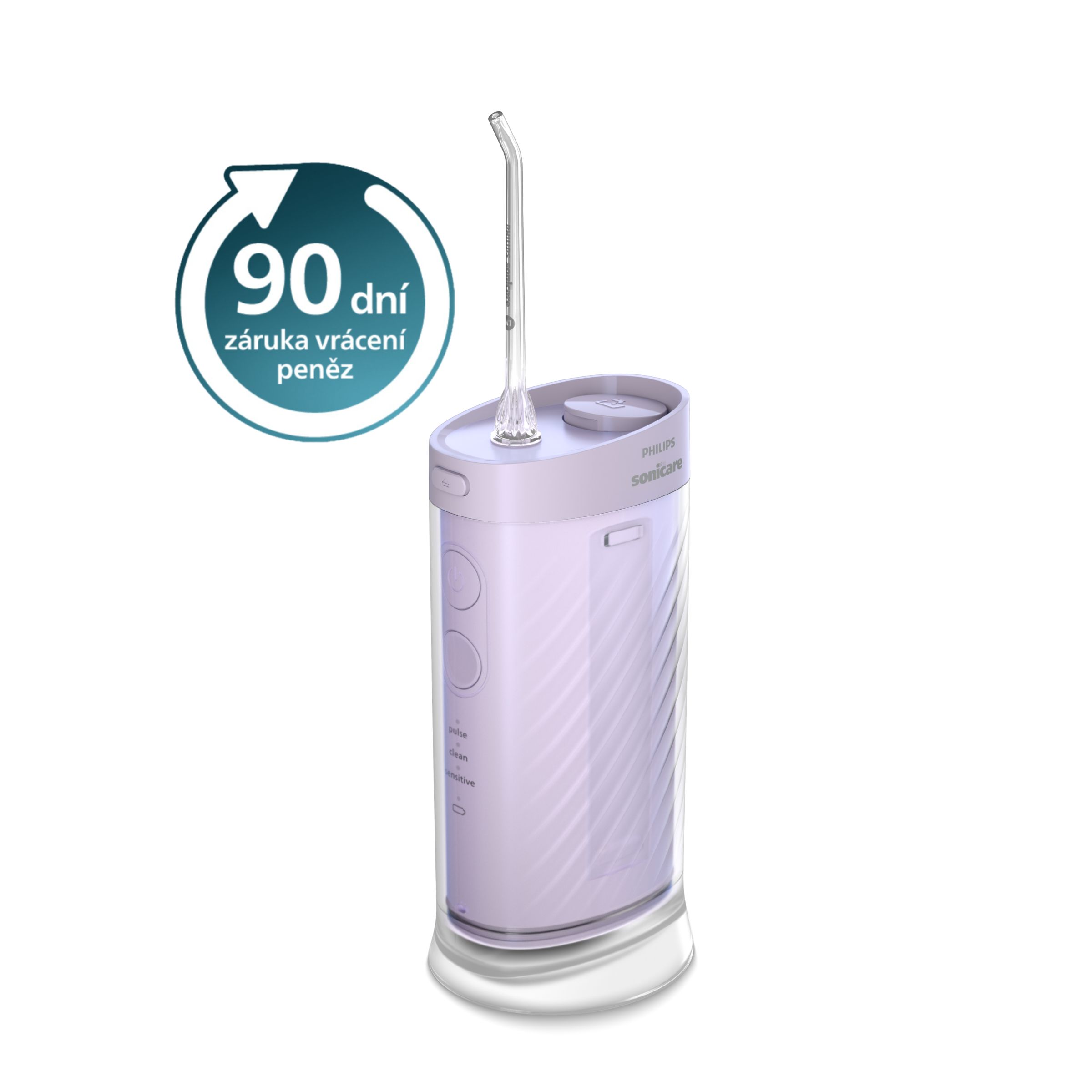Levně Sonicare Philips Compact Flosser 1000 - Ústní Sprcha - HX3333/23