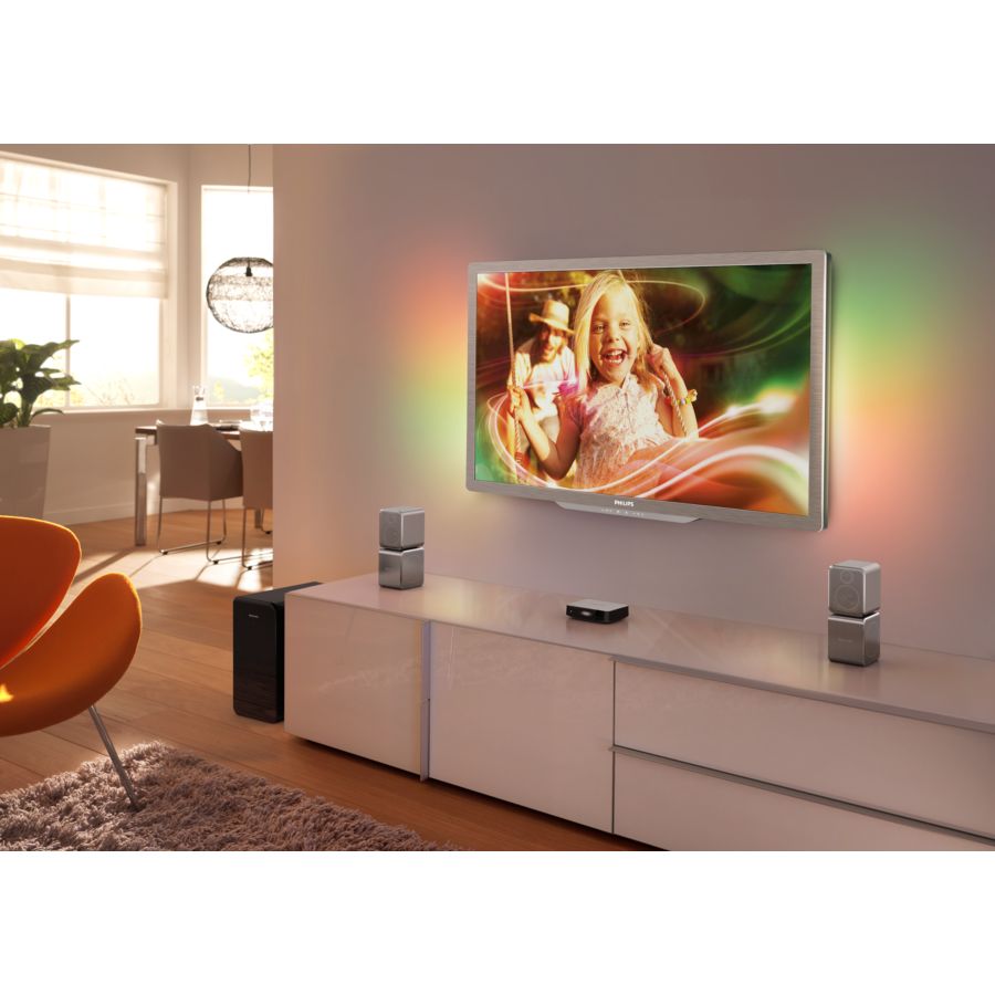 Simply add cinematic surround sound to your TV