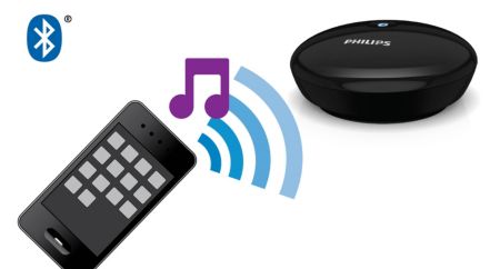 Akıllı telefonunuz veya tabletinizdeki uygulamalardan Hi-Fi sisteminize müzik yayını yapın