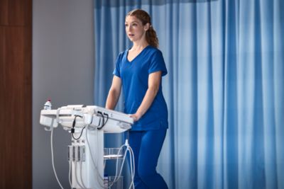 Tech moving portable 5500cv device in use