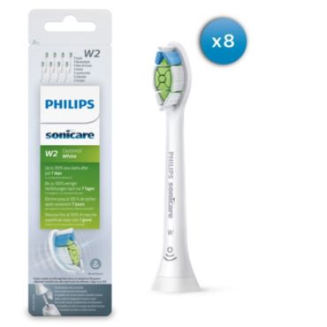 Philips Sonicare W2 Optimal White Capete standard pentru periuţa sonică