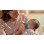 Supports baby’s natural suckling need