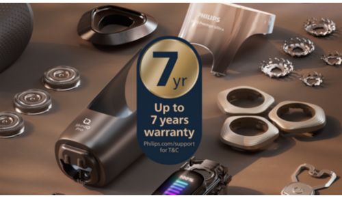 Pensada para durar y construida con precisión: 7 años de garantía****