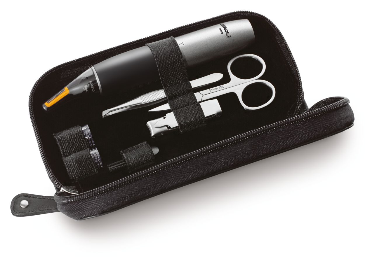 3-in-1 nose, ear, and eyebrow trimmer