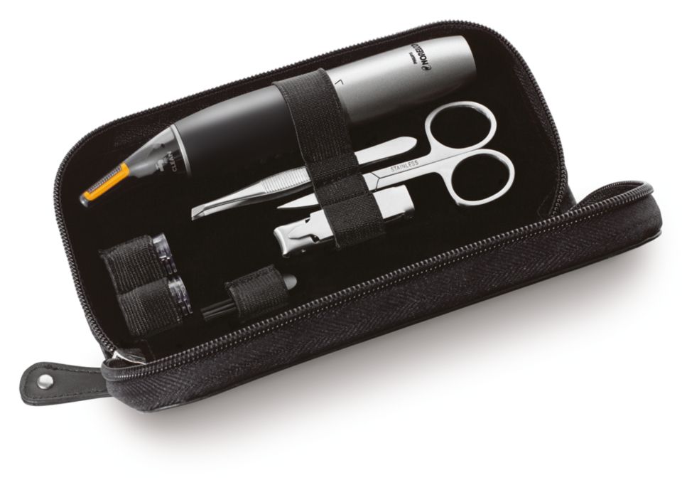 3-in-1 nose, ear, and eyebrow trimmer