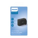 Wall charger with Type C and USB-A ports