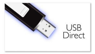 USB directo para reproducción en MP3/WMA