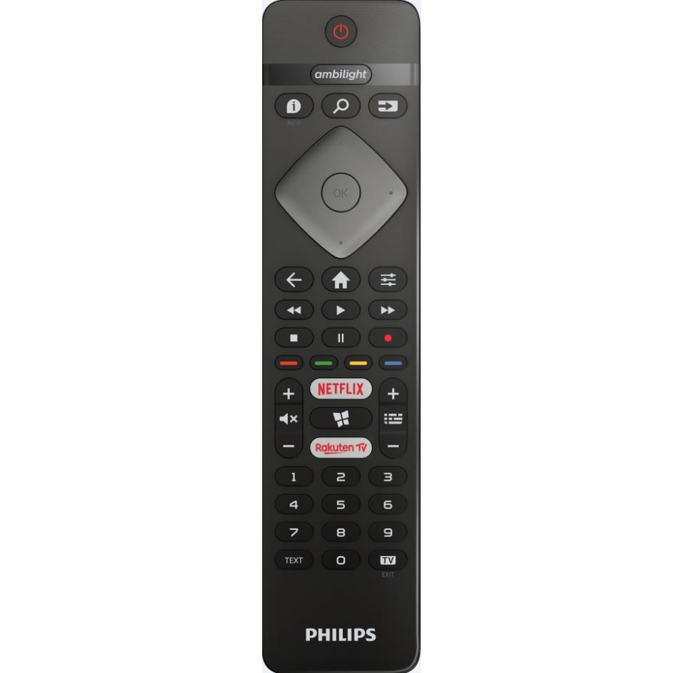 Télécommande TV universelle Philips - Avec bouton Ambilight et