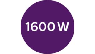 Dryer: 1600W drying power for perfect salon results
