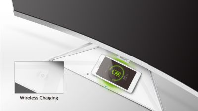 Built-in wireless charging for mobile devices