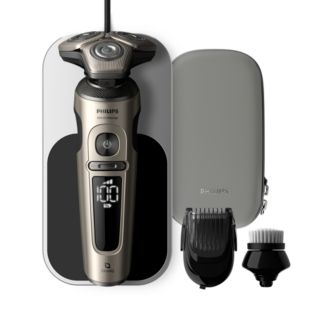 Shaver S9000 Prestige SkinIQ 기술을 활용한 습식 및 건식 전자 면도기