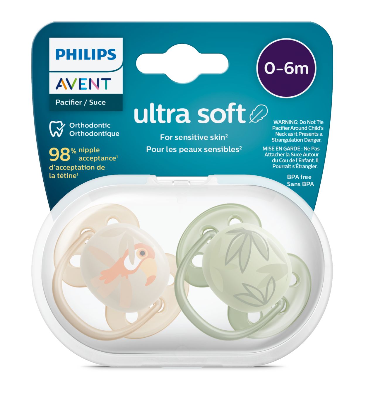 ultra soft Pacifier SCF091/07 Avent