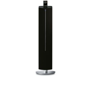 entertainmentsysteem met dock