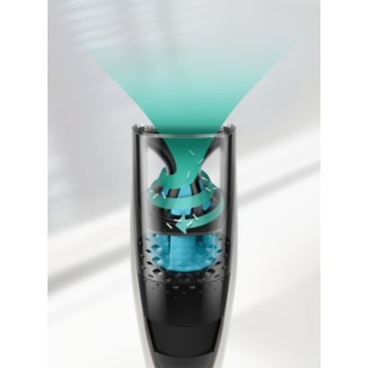 Powerful suction, less mess