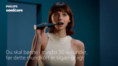 Feedback efter børstning: Dækning