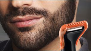 Keep your beard at a preferred length with 3 precision combs