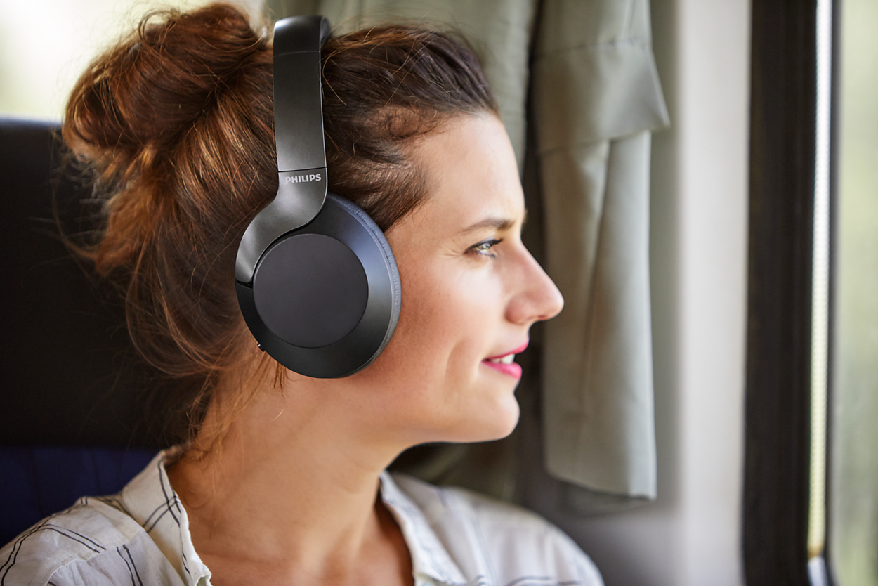 Hi-Res Audio wireless over-ear headphone TAPH805BK/00 | Philips Hi-Res Audio wireless over-ear headphone TAPH805BK/00 | Philips
