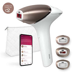 Philips Lumea IPL 9000 Series IPL hair removal device: be hair-free for longer