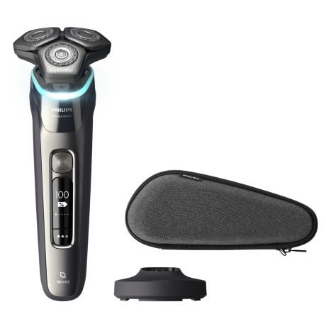 S9974/35 Shaver series 9000 Rasoir électrique 100 % étanche avec SkinIQ