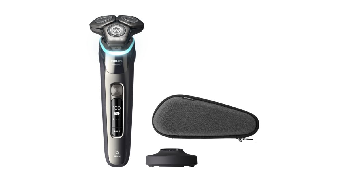 Shaver series 9000 Aparat electric de bărbierit umed şi uscat cu