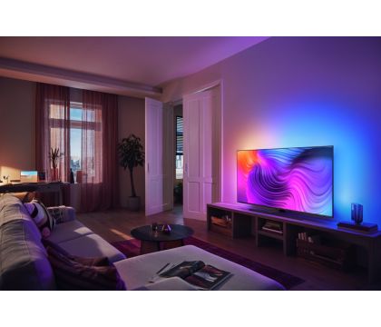 Philips 50PUS8556/12 Serie 8500 Smart tv led 4k 50'' con ambilight - gris  antracita