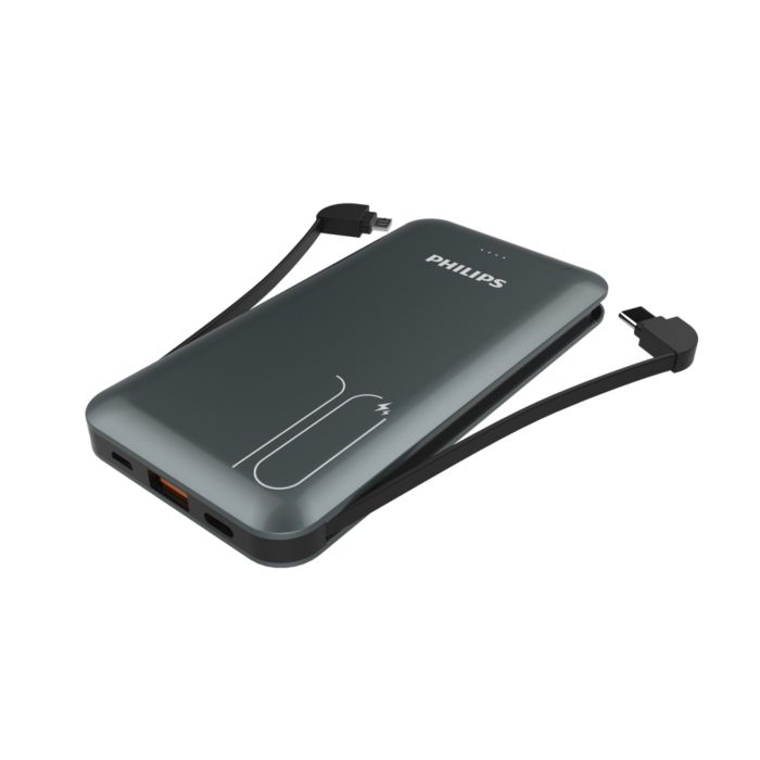 スリムでパワフルなモバイルバッテリー