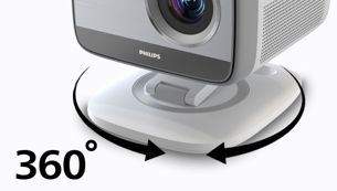 360 degrees rotative stand
