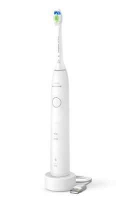 Philips Sonicare 5500 Series - Elektrische Tandenborstel - Wit - Wittere tanden - HX7110/01
