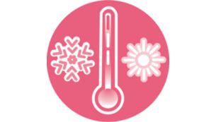 Houd de temperatuur in de babykamer in de gaten