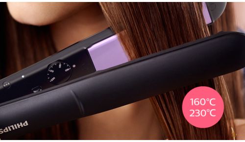 Zakres temperatur od 160°C do 230°C