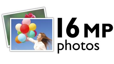 Resolución de 16 megapíxeles para fotos panorámicas en alta calidad
