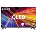 Un élégant téléviseur Smart TV à l'affichage éclatant