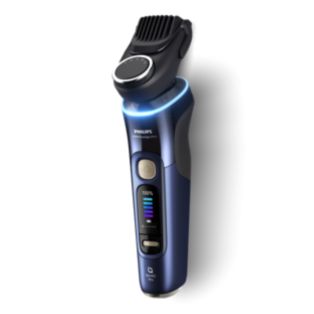 i9000 Prestige Ultra Wet and Dry Electric Shaver with SkinIQ Pro