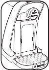 Insert waste water drawer Saeco Caffissimo TUTTOCAFFE