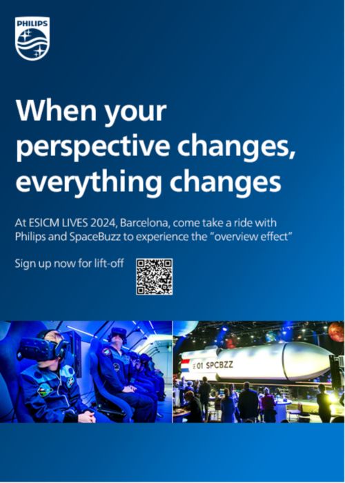Spacebuzz postcard with QR code