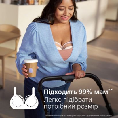 Avent Подвійний Hands Free молоковідсмоктувач