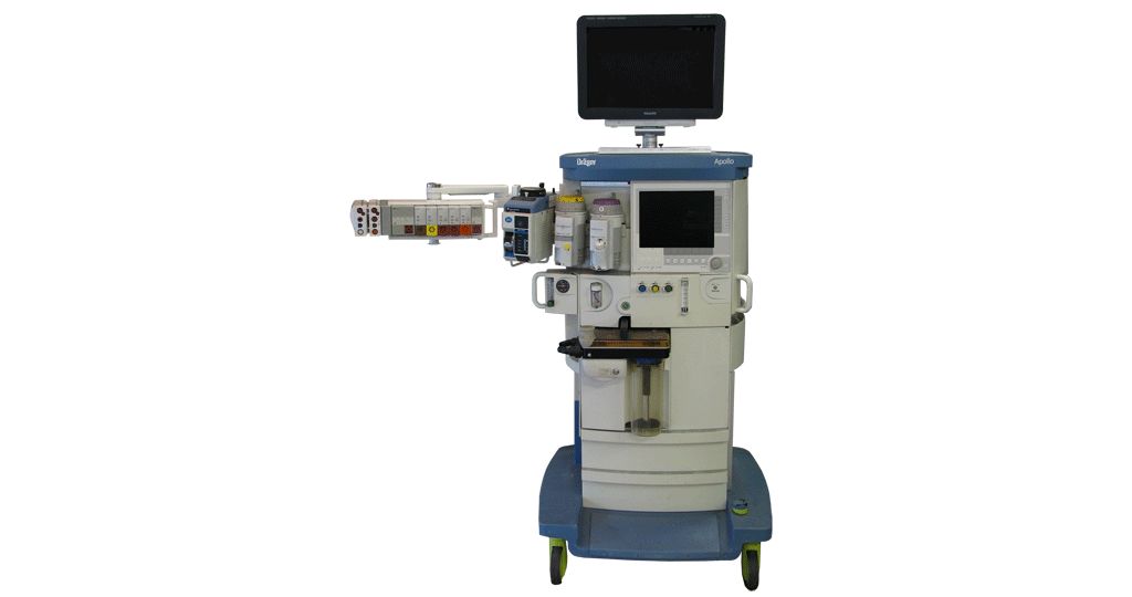 IntelliVue MX800: Dräger Apollo Top Shelf Mounting Kit