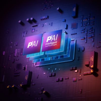 Une image plus vraie que nature, quel que soit le contenu. Moteur P5 Dual AI