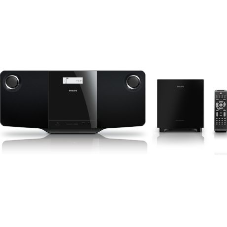 MCD263/98  Sleek DVD micro system