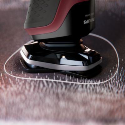 Pielāgojas jūsu bārdai, lai atvieglotu skūšanos