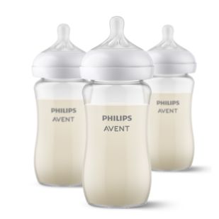 Avent Natural Response Glass Baby Bottle