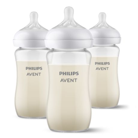 SCY916/03 Philips Avent Natural Response Glass Baby Bottle