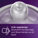 Följer bebisens sugrytm