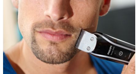 Tondez les poils de votre visage, votre cou et vos favoris pour parfaire votre style